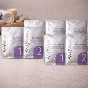 Avry Beauty Jelly Spa Bath Lavender‎ Pedicure Spa Kit #701